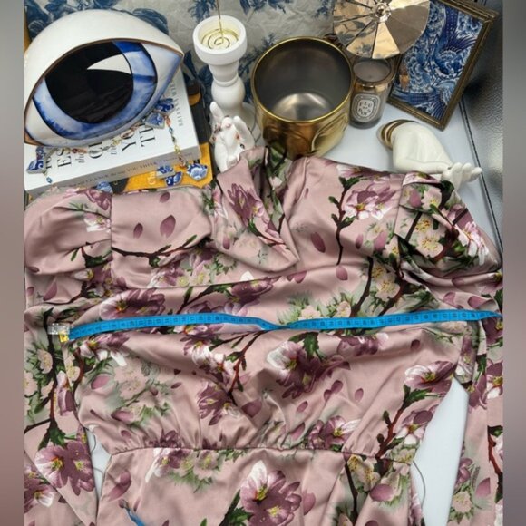 🆕 BRONX & BANCO 🧿 NWOT Noel Sakura Long Sleeve Mini Dress - Size S / US 4 - Picture 15 of 16
